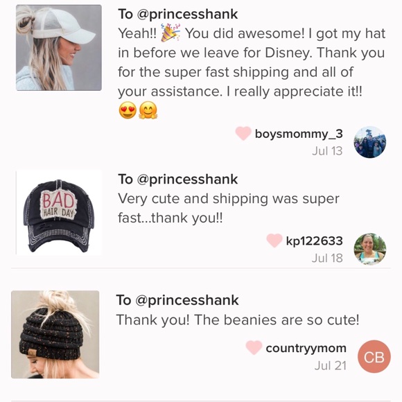 Mint Green Messy-bun, confetti print C.C beanie - Picture 3 of 3